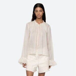 Sea New York NWOT Thalia Ramie Blouse
